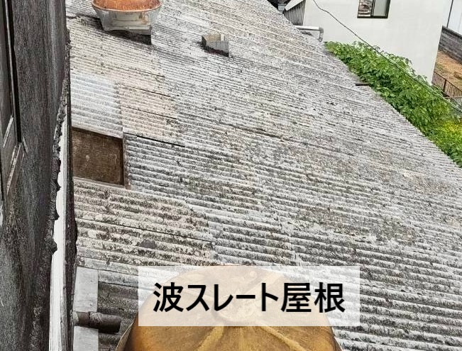 波スレート屋根