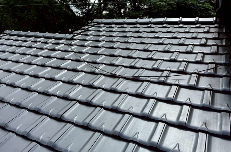 葺き替え工事が完了