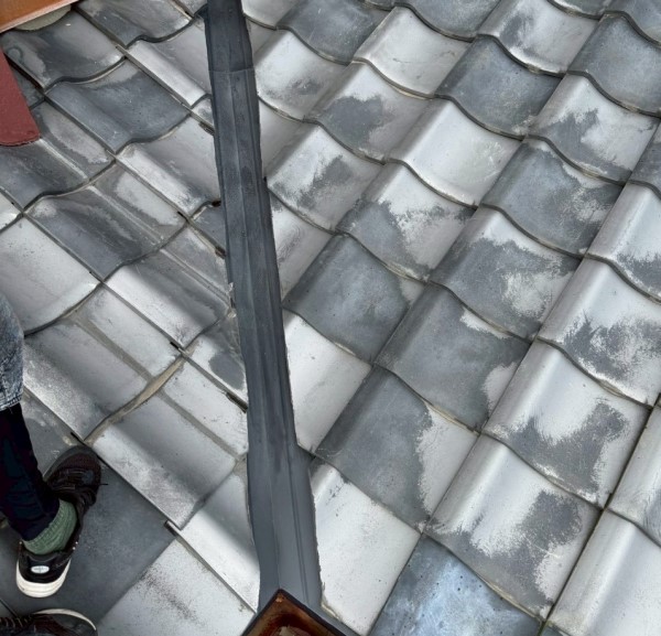 谷板金張り替え工事が完了