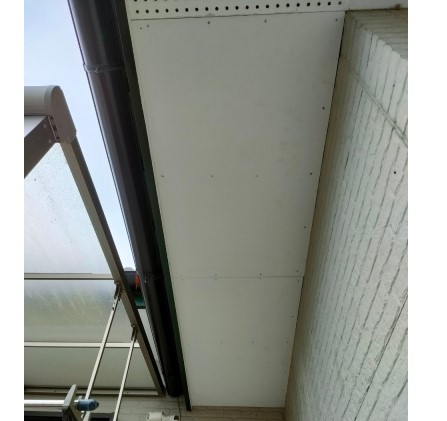 軒天張り替え完了