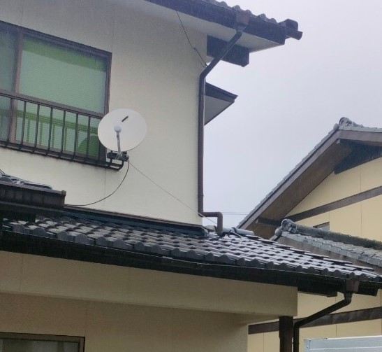 這樋が外れている