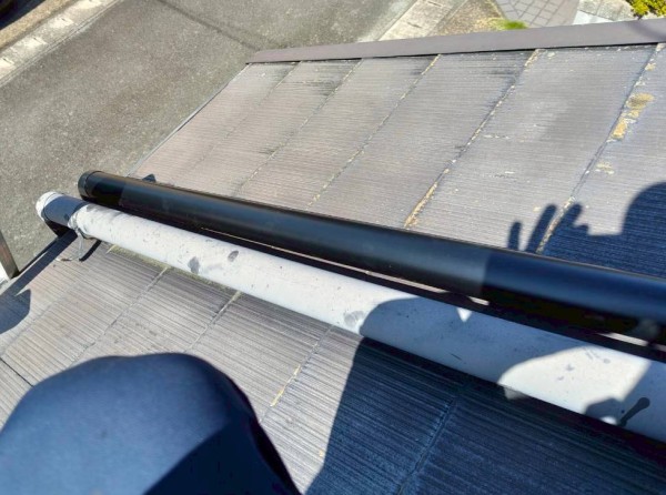 這樋交換工事の様子