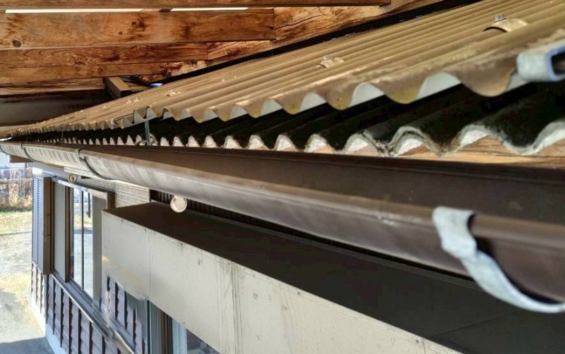 雨樋交換工事前