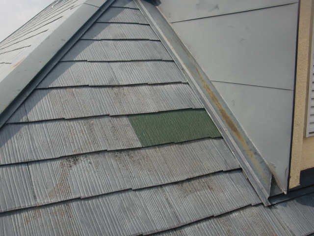 岩出市のカラーベスト修理完了