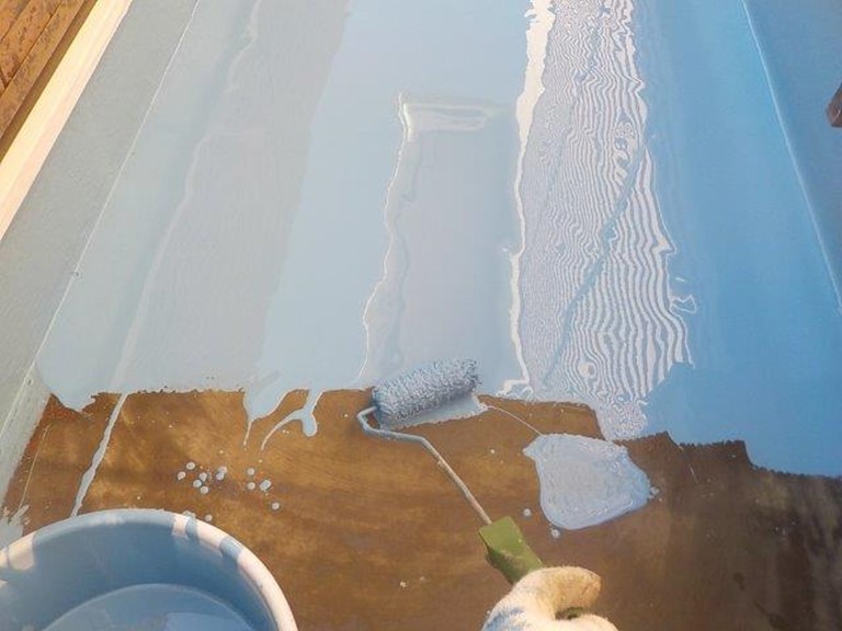 和歌山市でウレタン樹脂と塗装しました