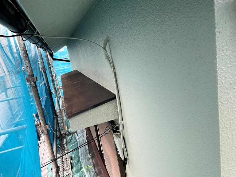 和歌山市でパーフェクトトップを使った外壁塗装の完成です