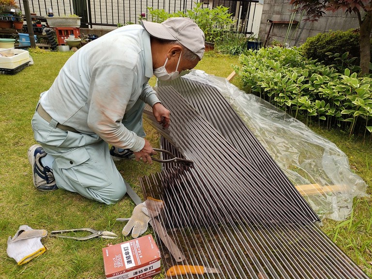 和歌山市でポリカ波板を加工しました