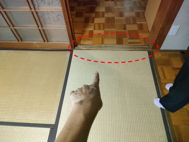 和歌山市で増築した取合いから雨漏り