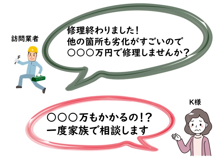 和歌山市で業者に調査をしてもらった