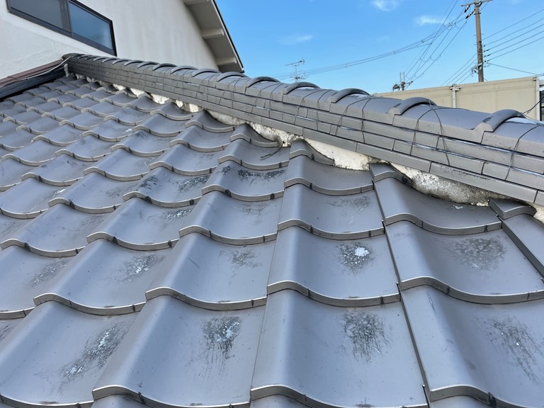 和歌山市で漆喰のメンテナンスを行いました