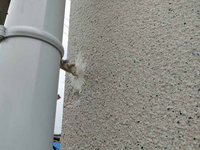 和歌山市で簡易補修で防水しました