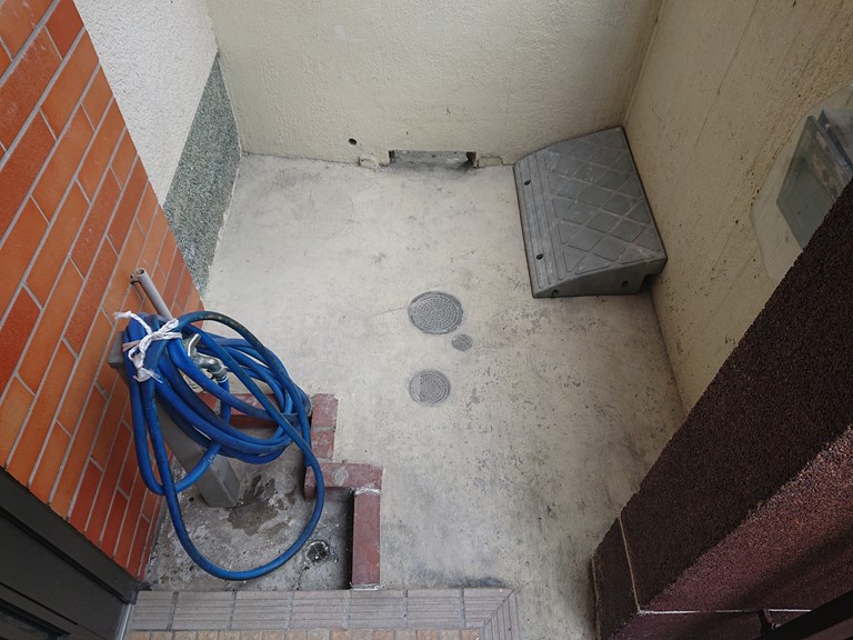 和歌山市で落下した外壁を綺麗に撤去しました