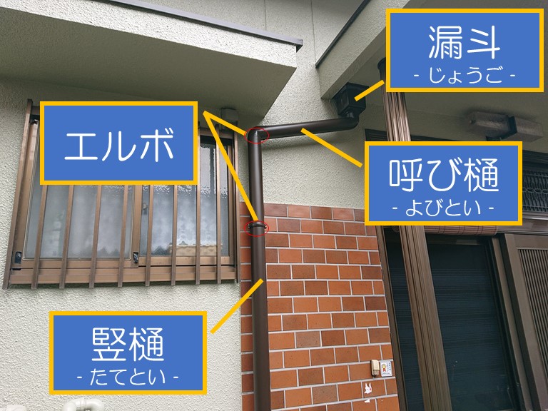 和歌山市で雨樋を設置しました