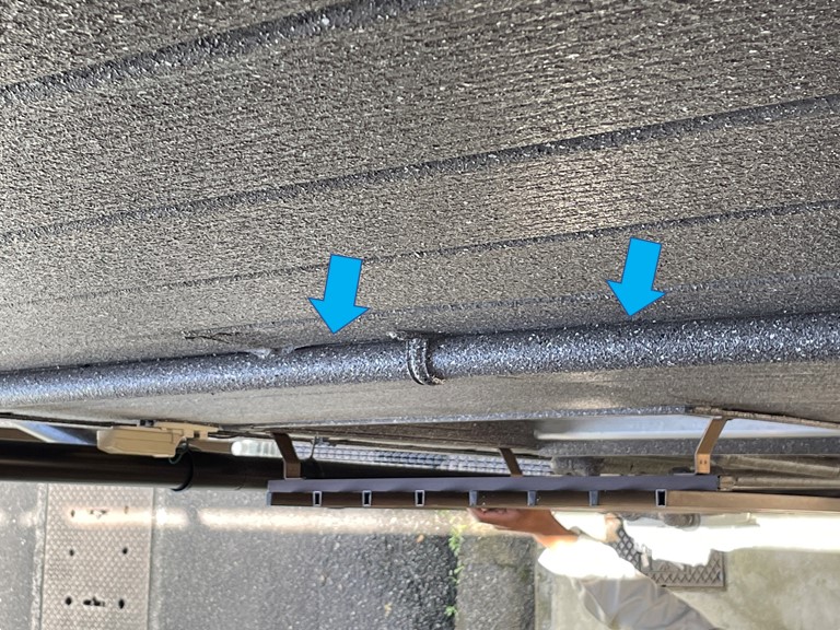 和歌山市で電気の配線の継ぎ目から雨水が入っている可能性がある