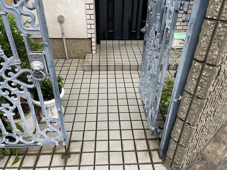 和歌山市で高圧洗浄機による洗浄が完成