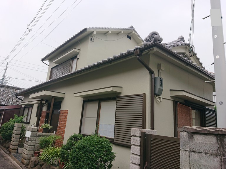 和歌山市の外壁塗装が完成しました