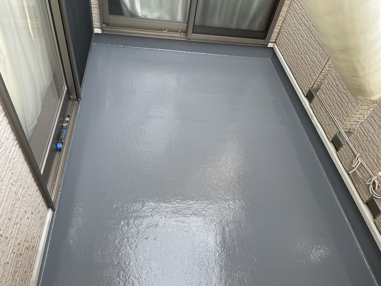 岩出市でFRP防水工事が完成しました