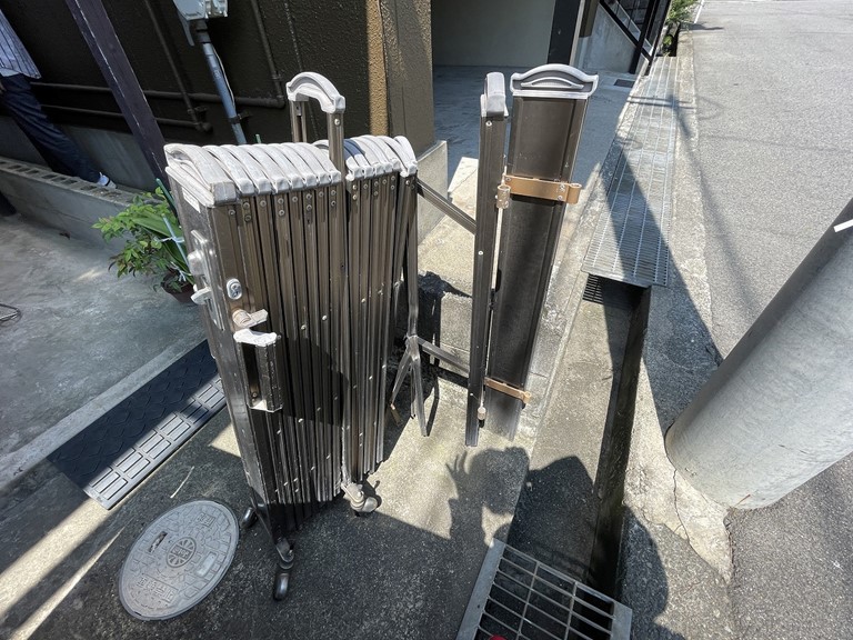 岩出市でカーゲートも交換します