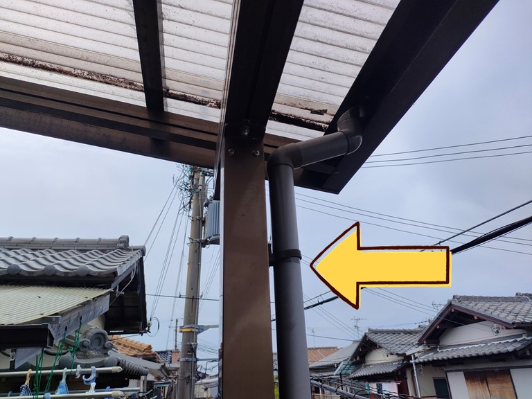 岩出市でベランダの竪樋とは？