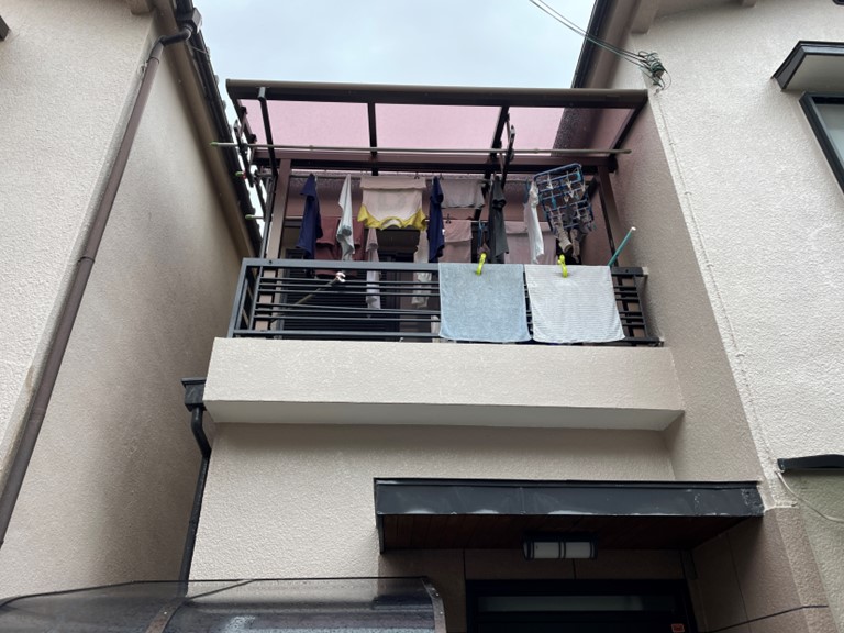 紀の川市でベランダ屋根交換が完成