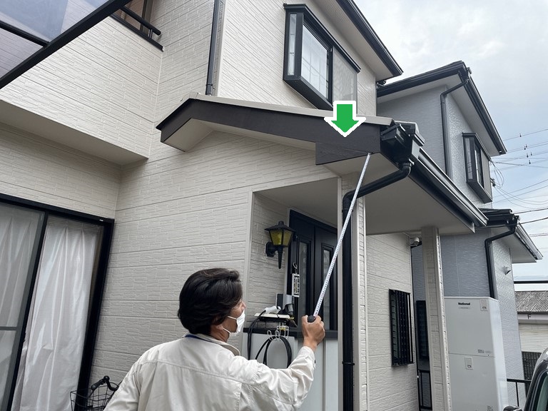 紀の川市で破風板の調査しました