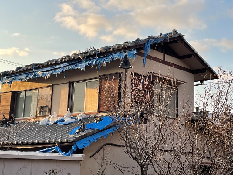 紀の川市で雨漏り修理のご提案をしました
