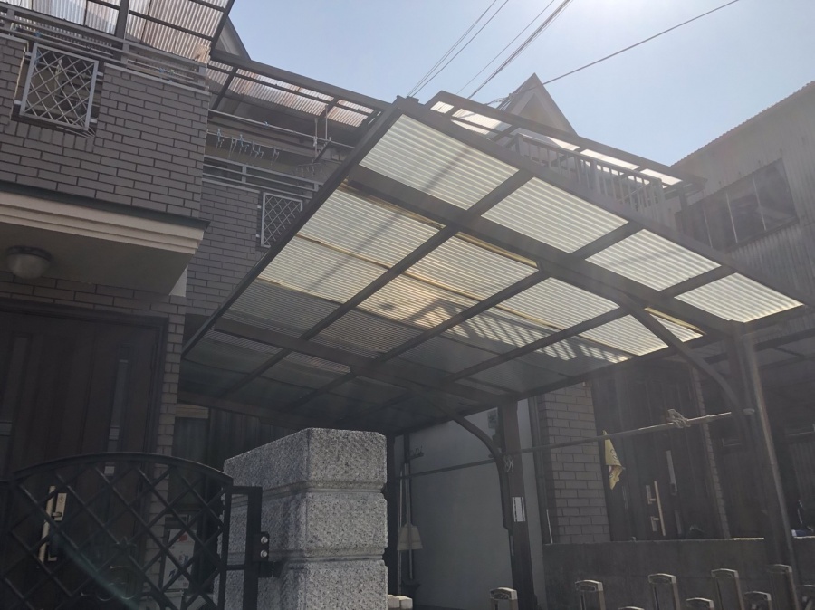 八尾市 波板 汚れ