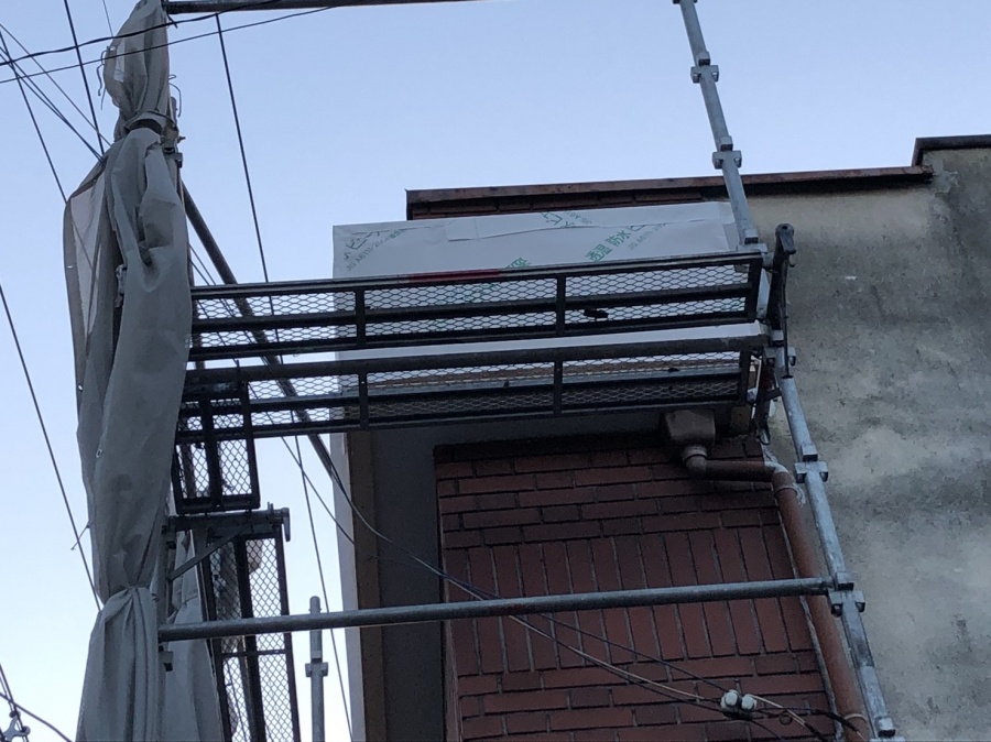 八尾市　外壁下地