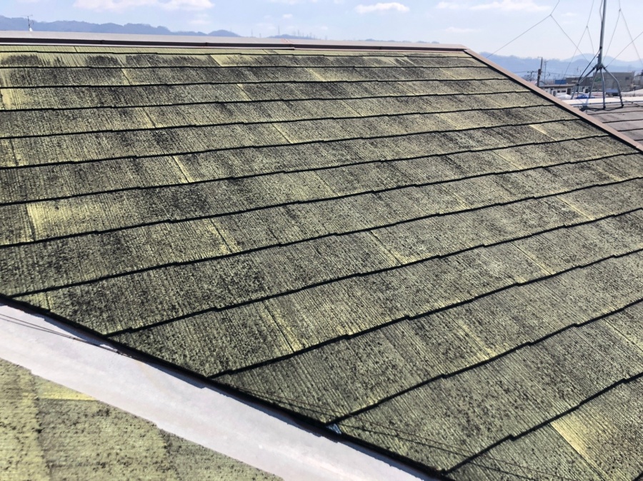 屋根の色褪せ