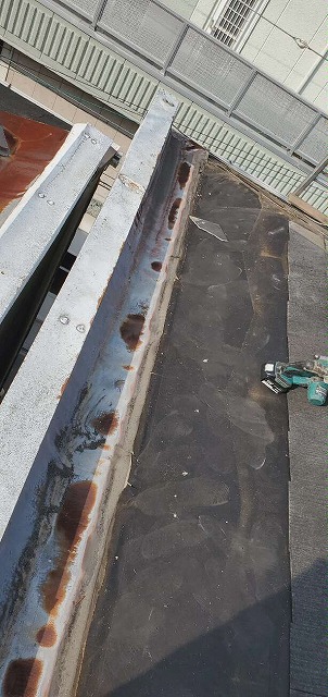 カラーベスト撤去