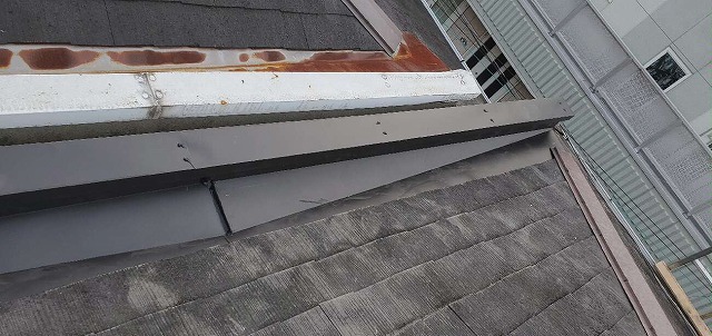 板金貼替施工後