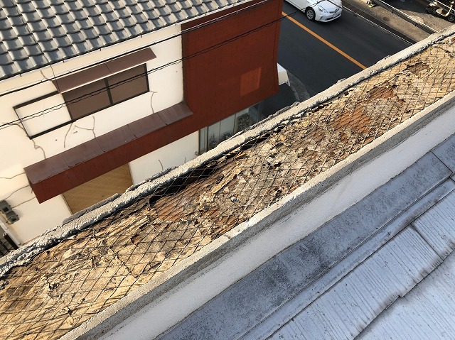 パラペット下地