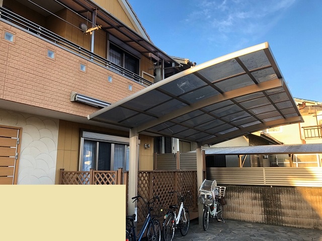 カーポート修繕