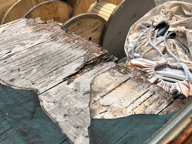 下地の木材