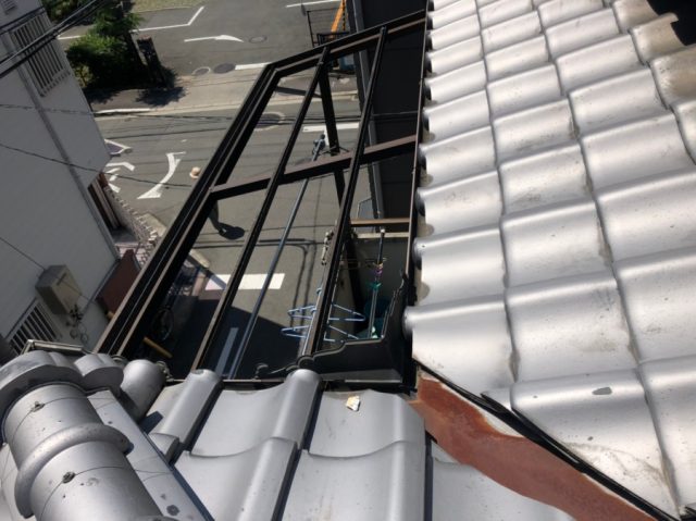 ベランダの屋根