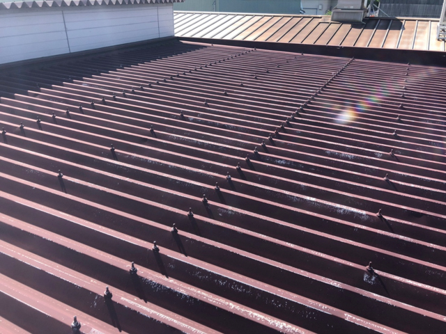 工場_雨漏り_折半屋根