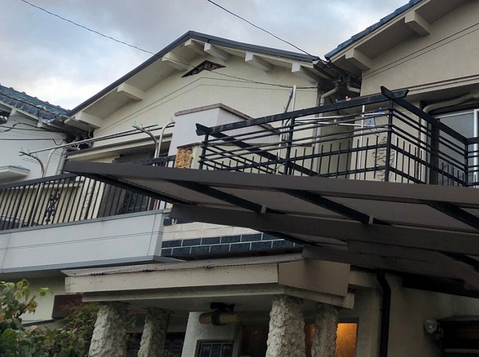 サイディング張り