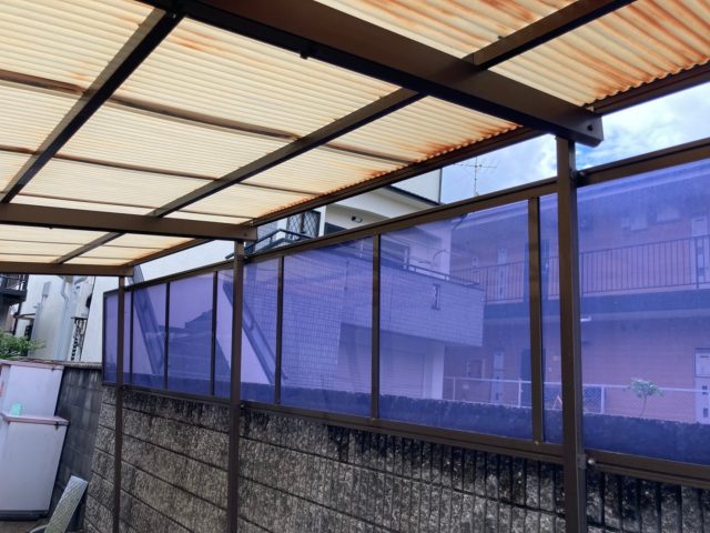 八尾市のカーポート