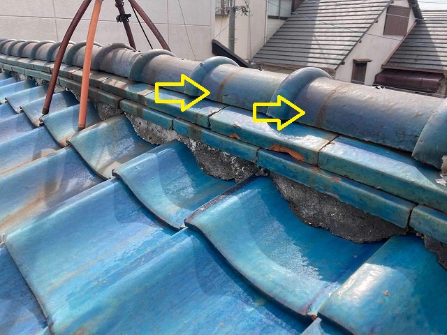 棟点検針金が無い