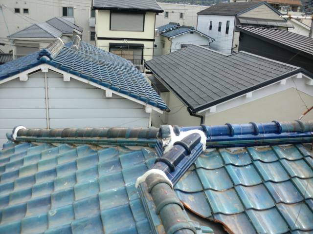 屋根瓦修繕工事