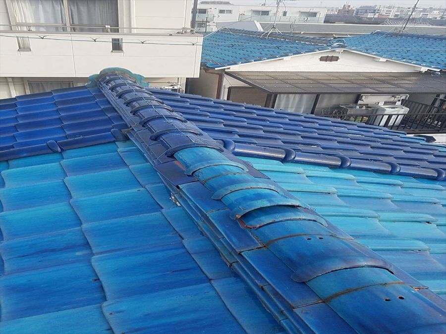 八尾市　瓦の屋根