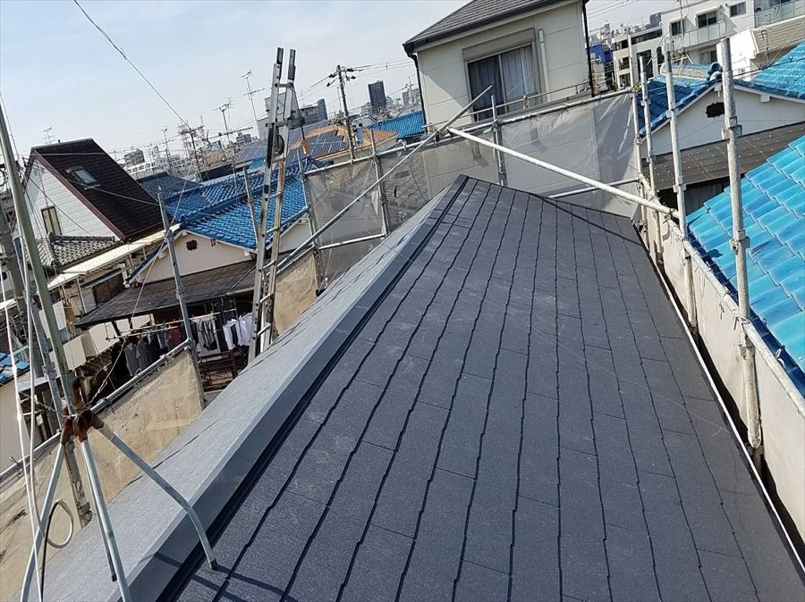 八尾市　葺き替え工事