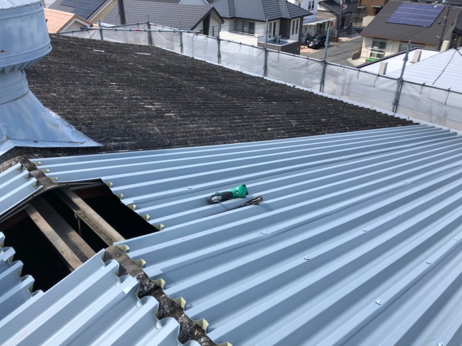 屋根加工