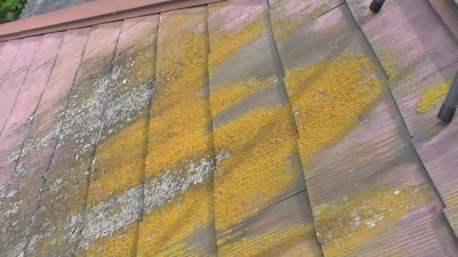 スレート瓦劣化　八尾