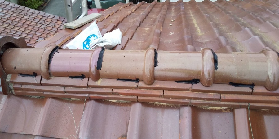 棟の瓦工事
