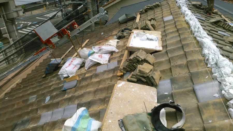 棟の積みなおし