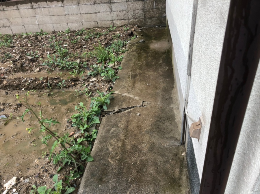 土間ひび割れ