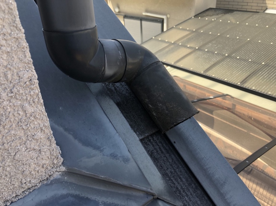 八尾市　雨樋　直す