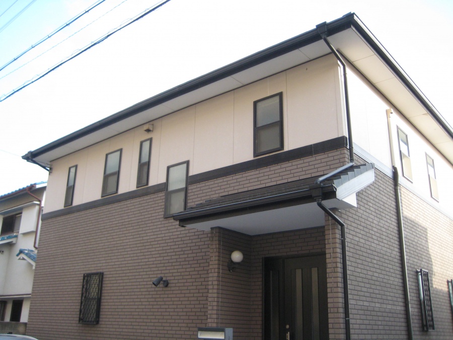 八尾市外壁塗装施工前