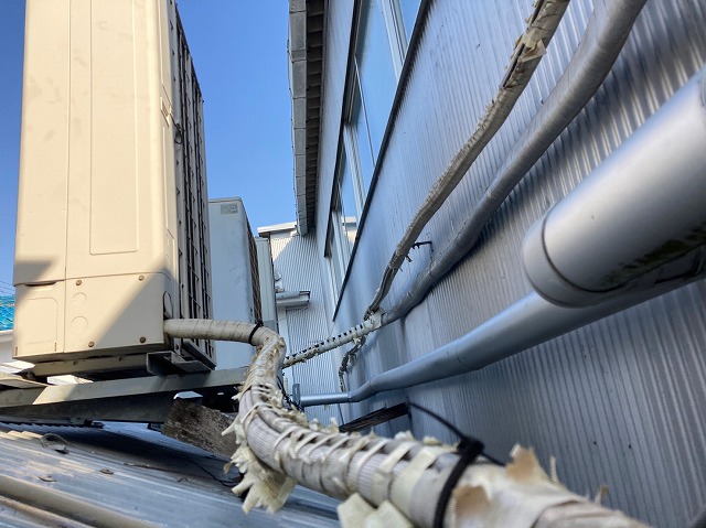 屋根雨漏り点検